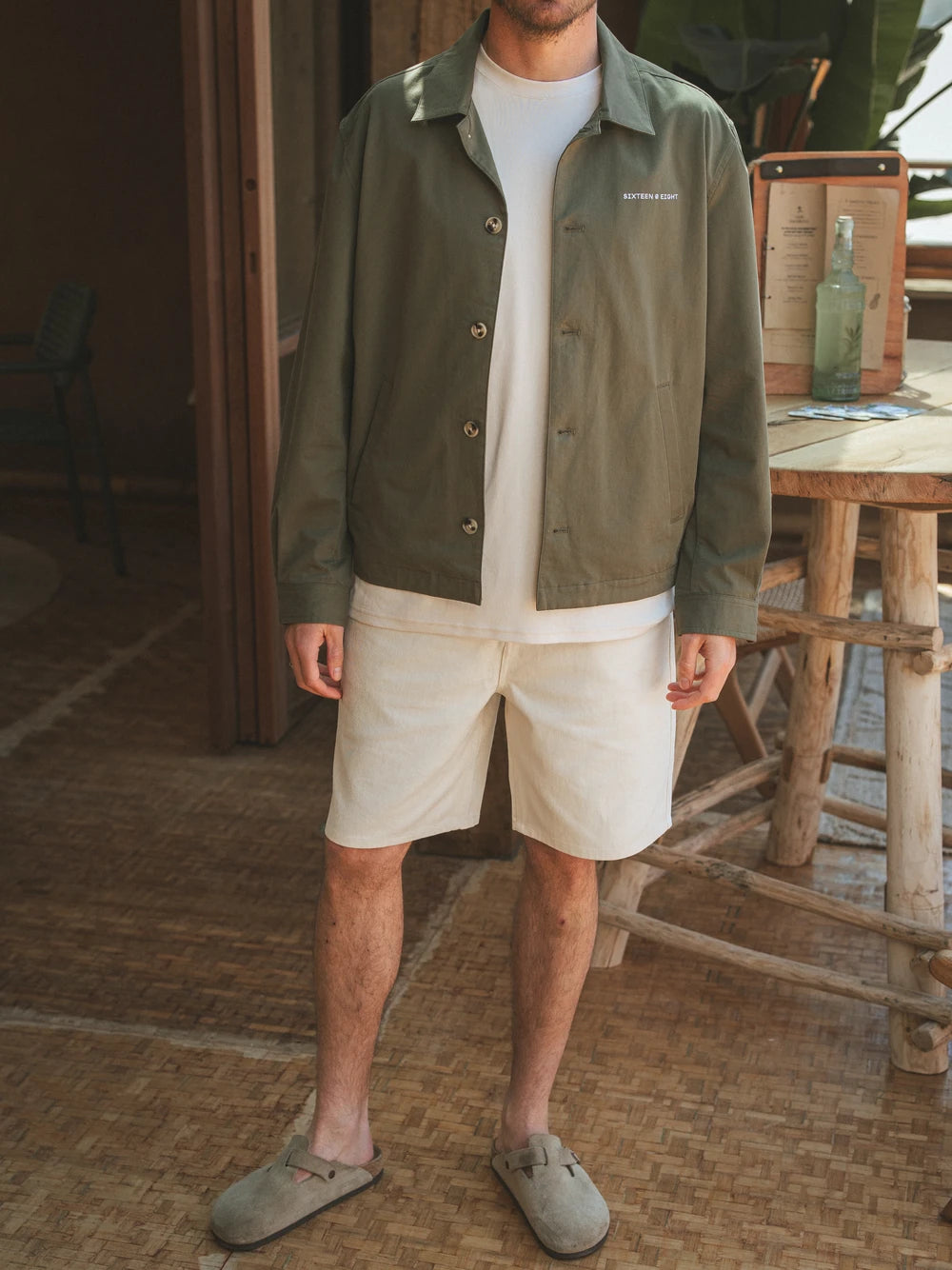 Army Green Sixteen Overshirt