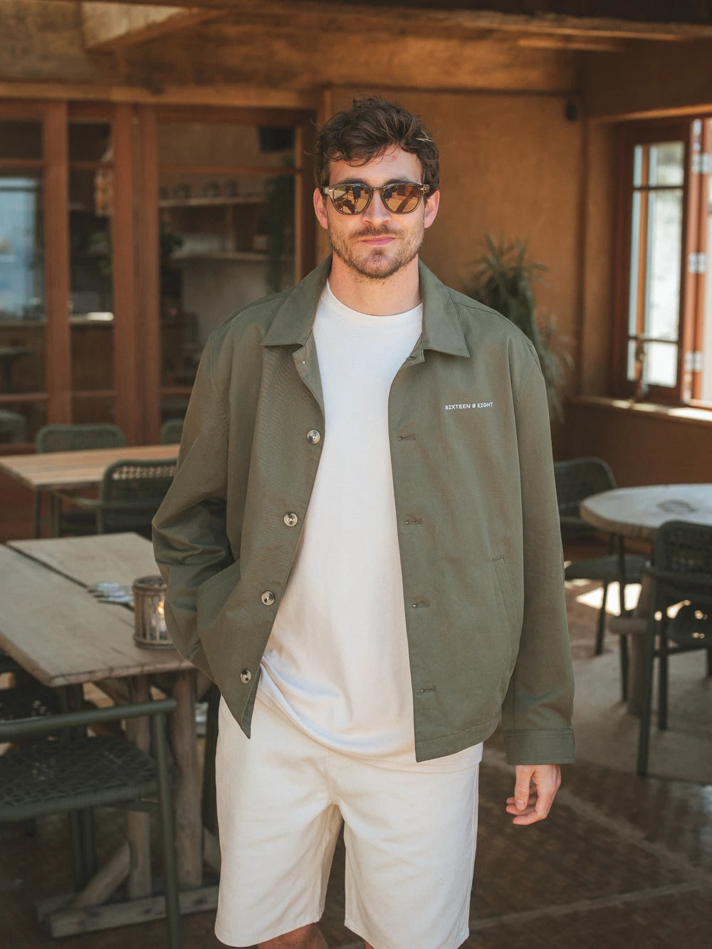 Army Green Sixteen Overshirt