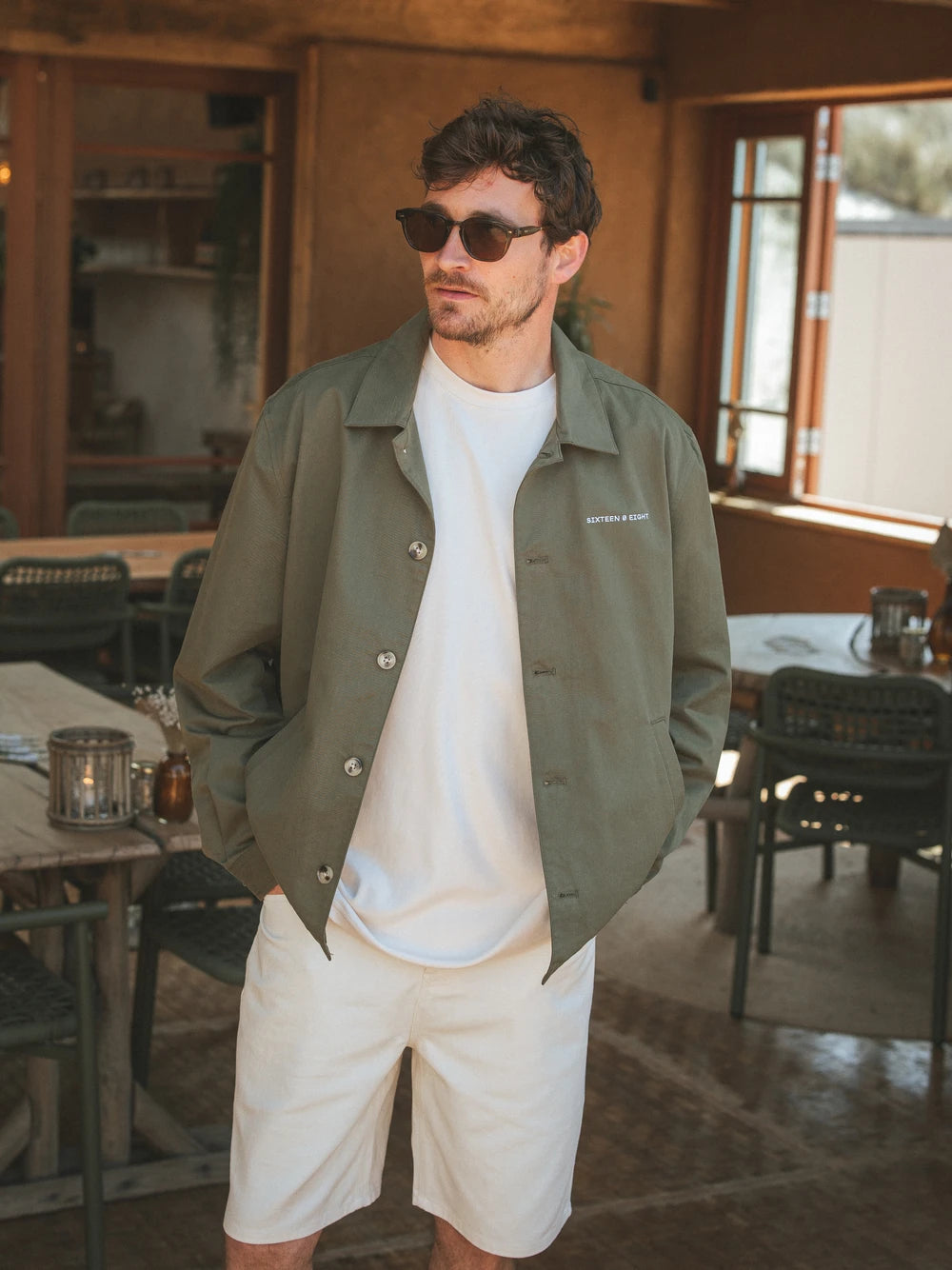 Army Green Sixteen Overshirt