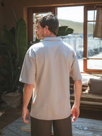 Taupe Relaxed Polo