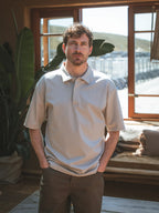 Taupe Relaxed Polo