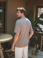 Light Brown Sixteen Oversized T-Shirt