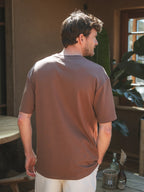 Dark Brown Sixteen Oversized T-Shirt