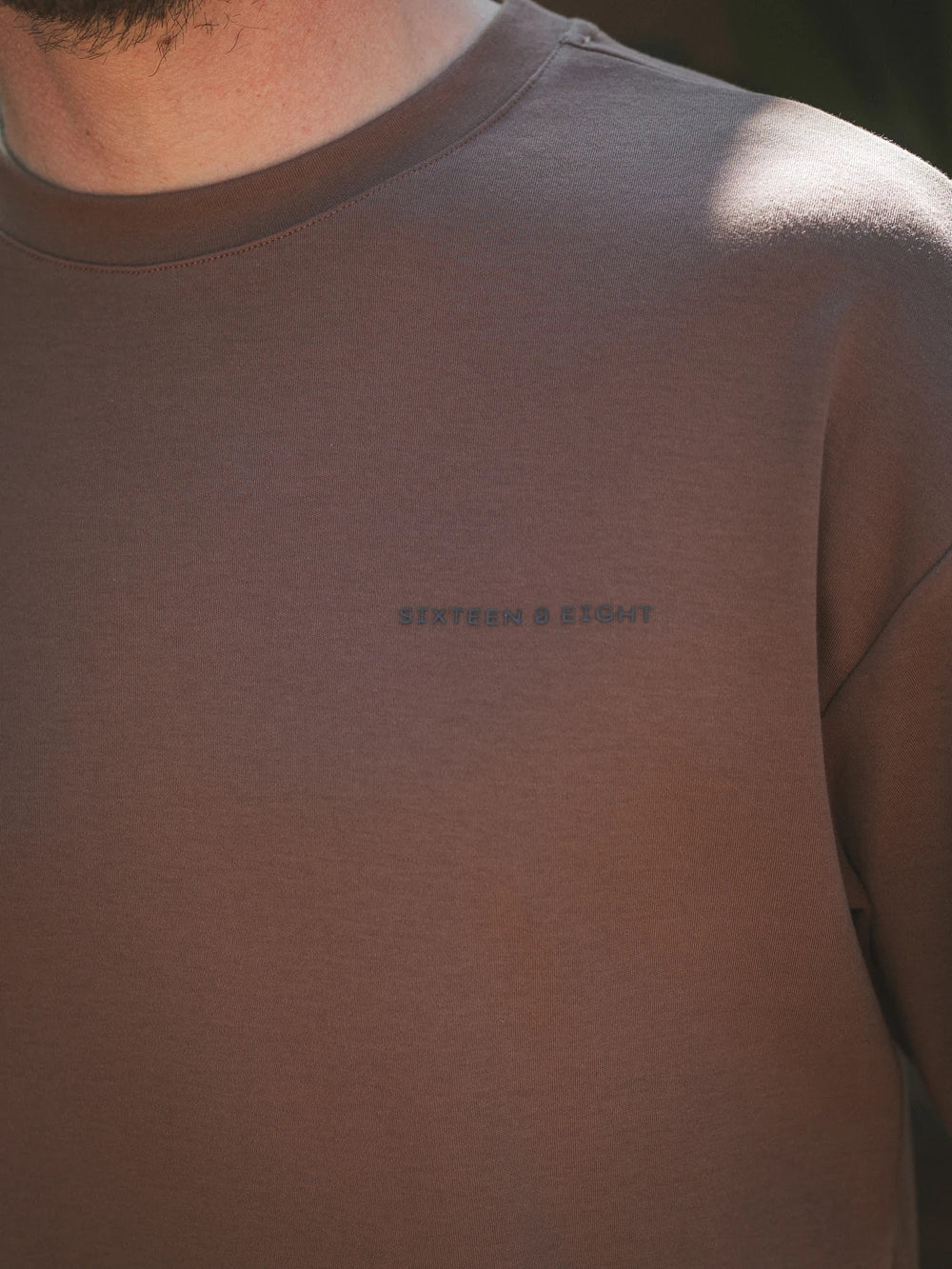 Dark Brown Sixteen Oversized T-Shirt