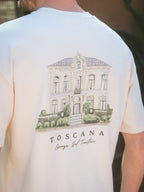 Beige Villa Oversized T-shirt