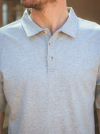 Grey Relaxed Polo