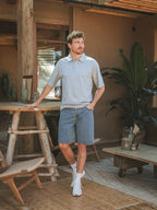 Grey Relaxed Polo