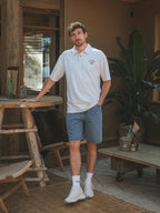 Grey Vendemmia Relaxed Polo