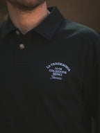 Black Vendemmia Relaxed Polo