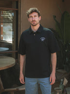 Black Vendemmia Relaxed Polo