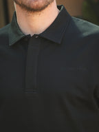 Black Sixteen Relaxed Polo