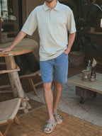 Mint Vendemmia Relaxed Polo