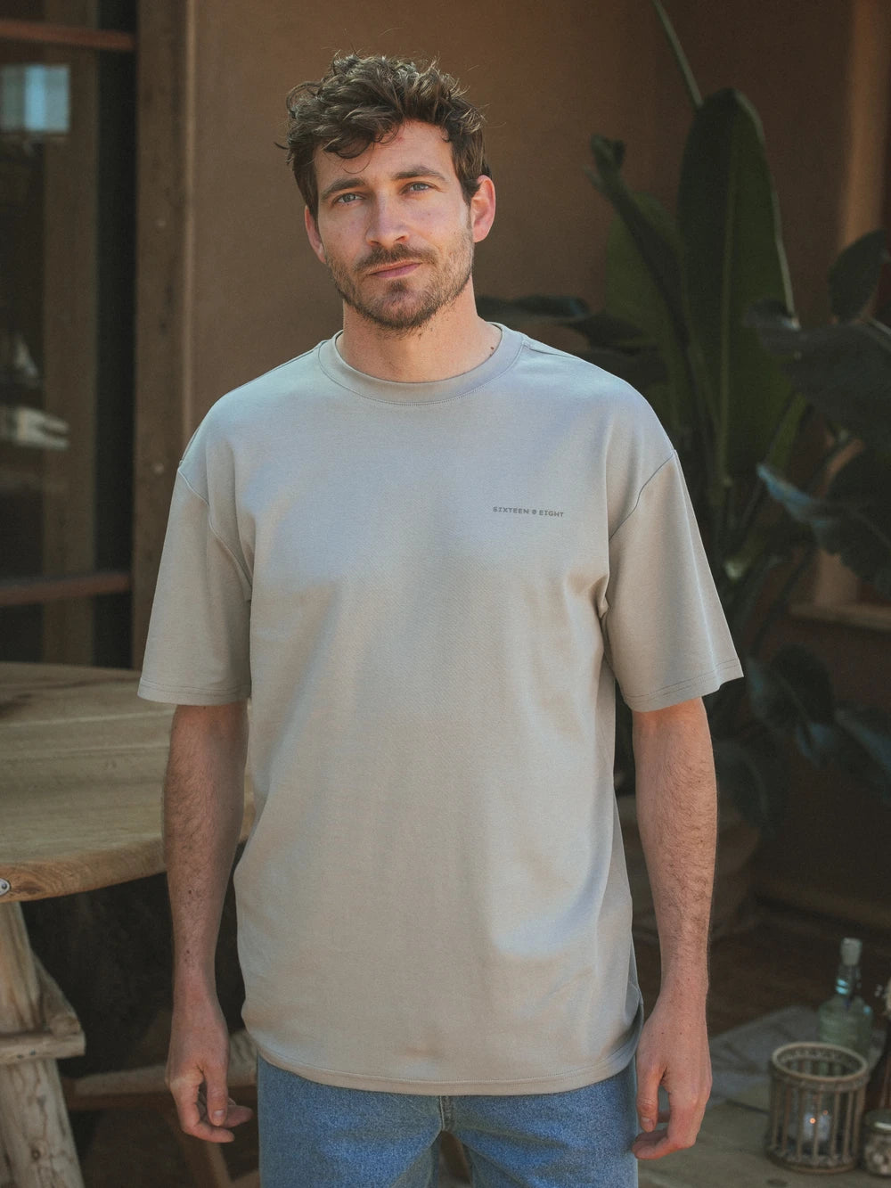 Olive Sixteen Oversized T-Shirt