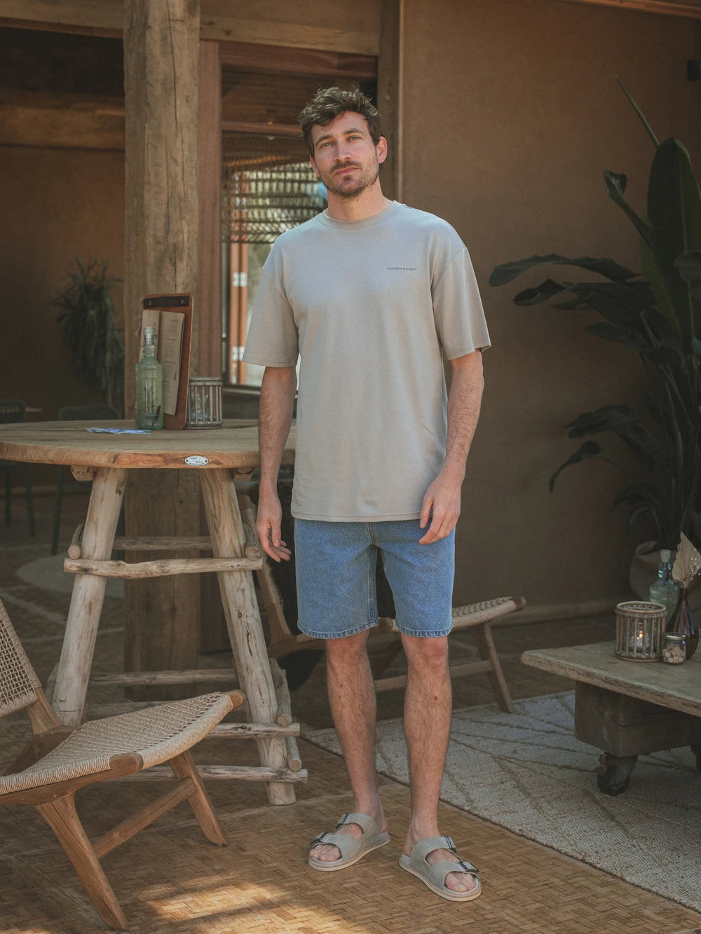 Olive Sixteen Oversized T-Shirt