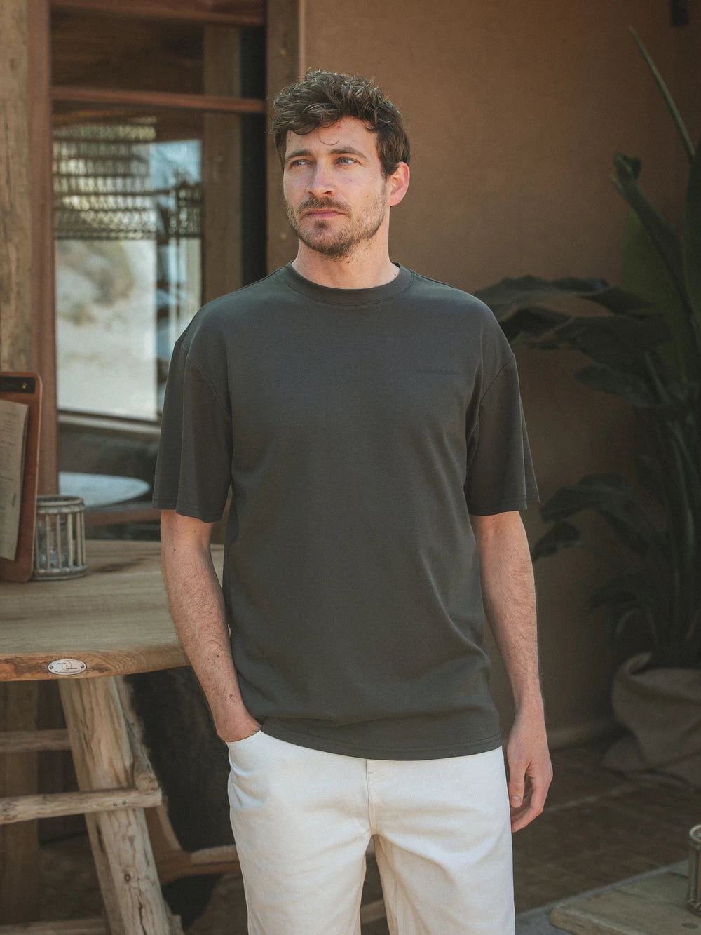 Off Black Sixteen Oversized T-Shirt