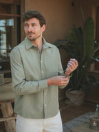 Light Green Cotton Shirt