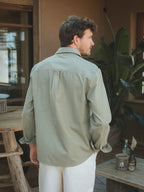 Light Green Cotton Shirt