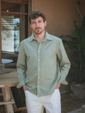 Light Green Cotton Shirt
