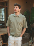Green La Sera Relaxed Polo