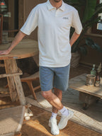 Creme La Sera Relaxed Polo
