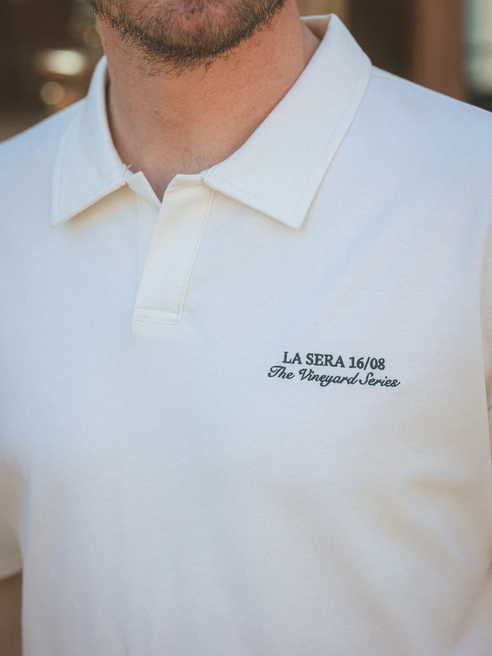 Creme La Sera Relaxed Polo