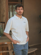 Creme La Sera Relaxed Polo