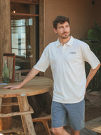 Creme La Sera Relaxed Polo