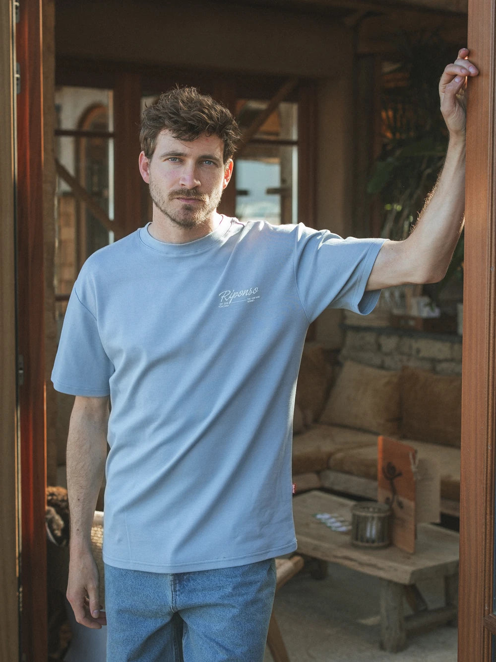 Blue Riponso Oversized T-shirt