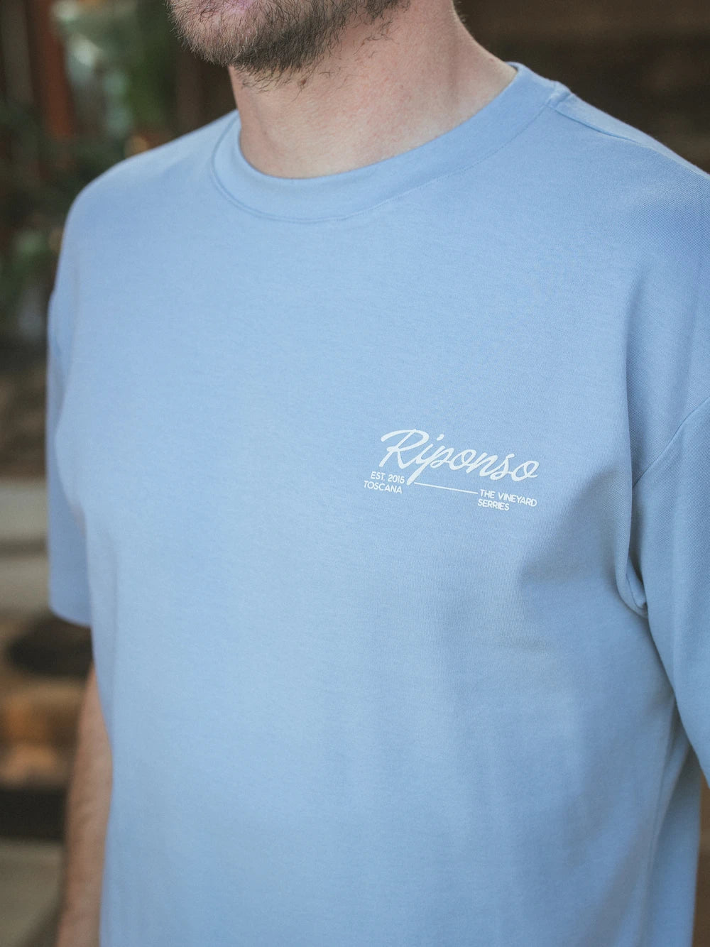 Blue Riponso Oversized T-shirt