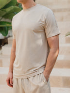 Beige Basic Sport T-shirt