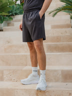 Dark Grey Basic Sport Short