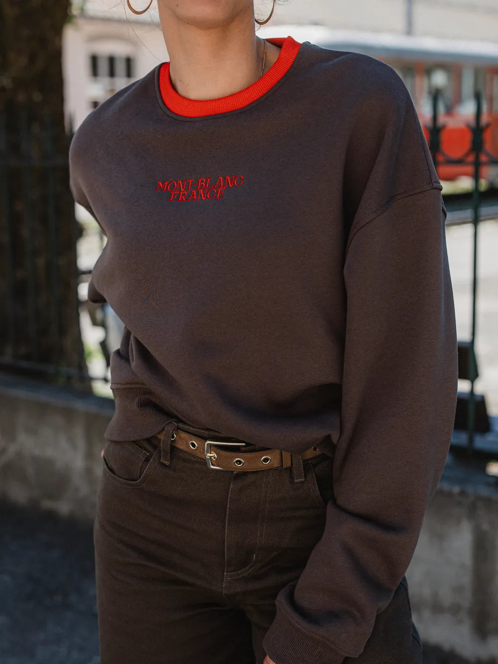 Dark Brown Chamonix Sweater