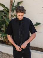 Black Stitch Bodywarmer