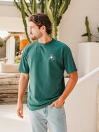 Green Sun Oversized T-Shirt
