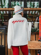 Off White Apres Teddy Half Zip