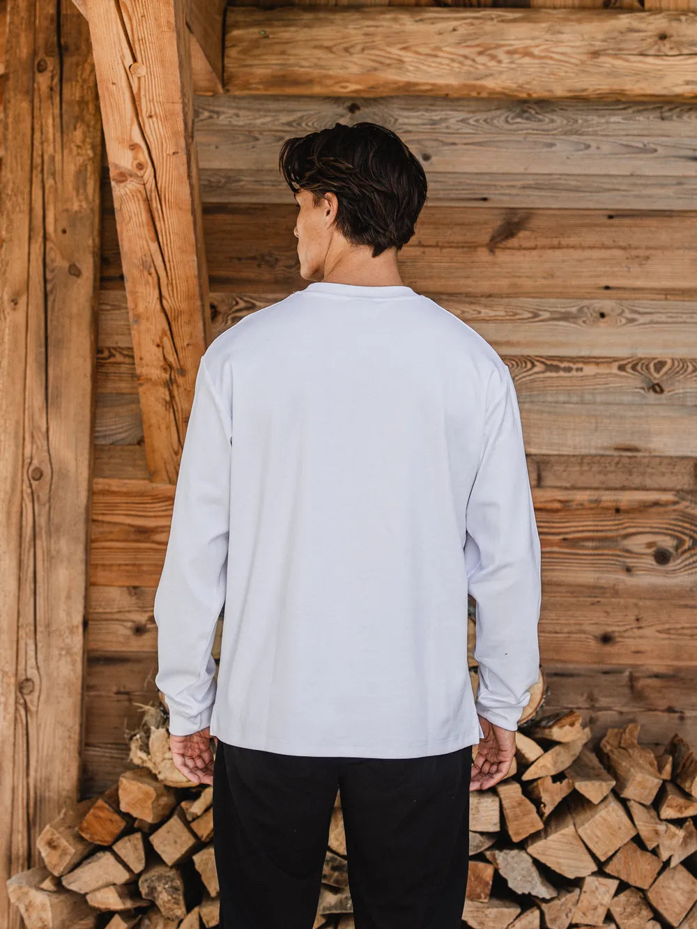 White Oversized Longsleeve