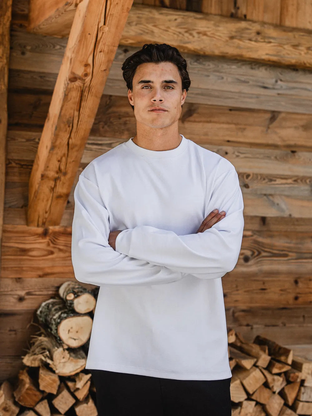White Oversized Longsleeve