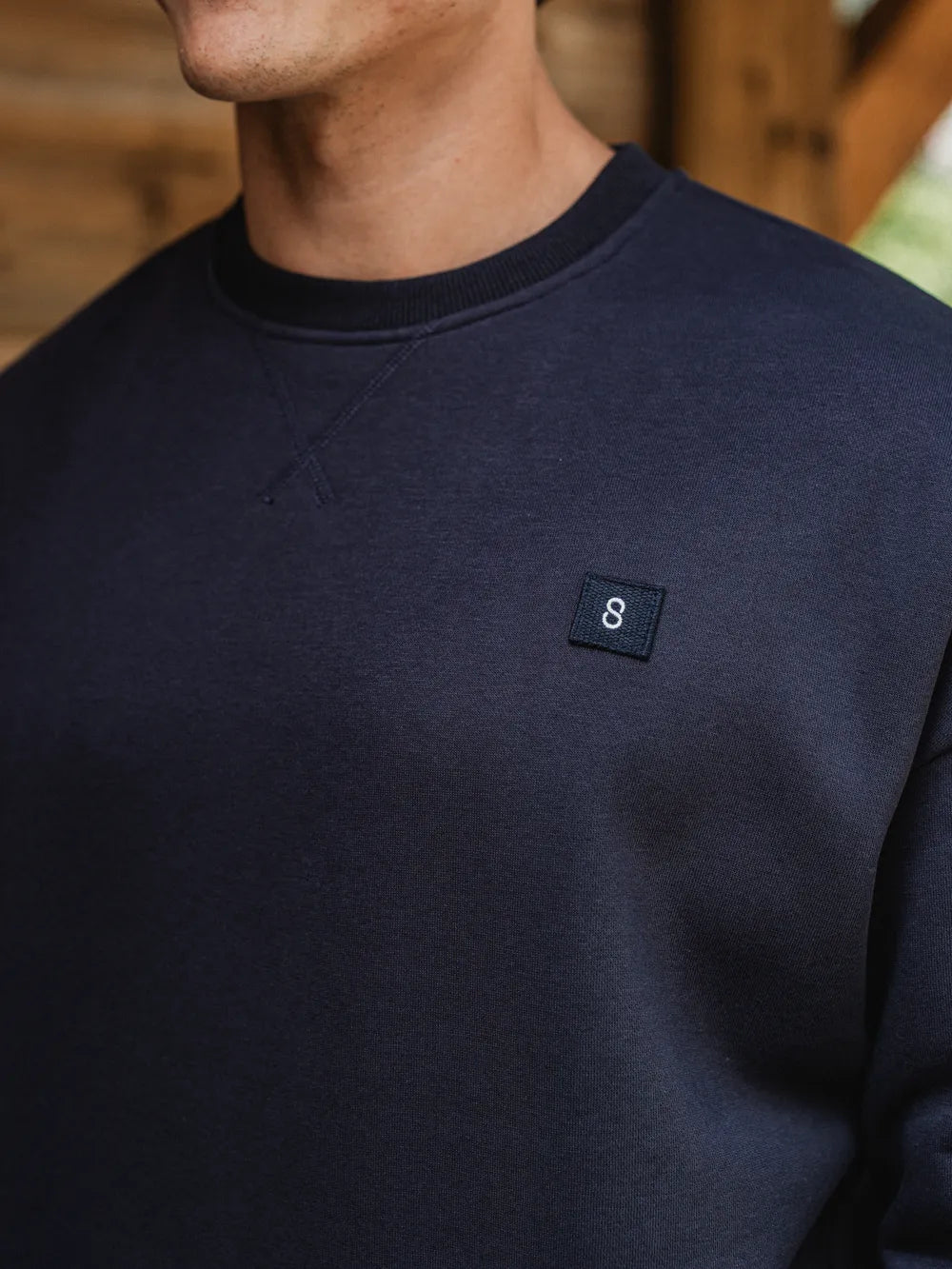 Off Black Signature Oversized Sweater