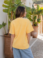 Yellow Stripe Soft T-shirt