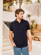 Navy Business Polo