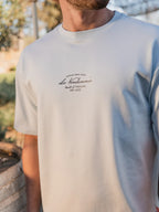 Hellblaues Vendemmia Oversized T-Shirt