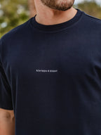 Navy Sant Carles Oversized T-Shirt