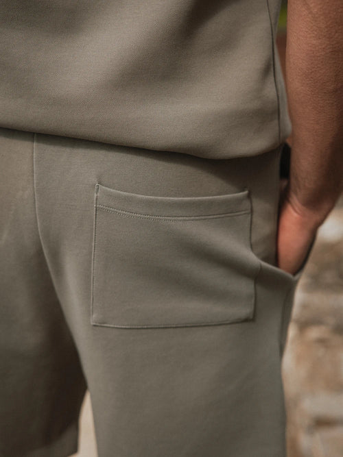 Olive Relaxed Shorts