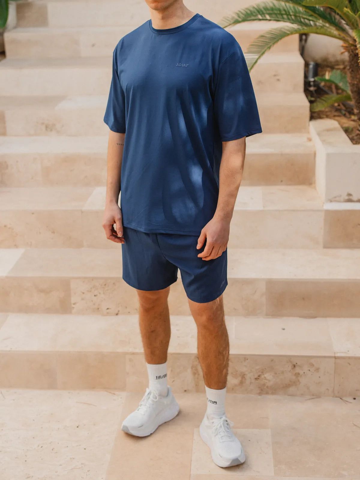 Blue Oversized Sport T-shirt