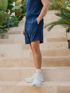 Blue Basic Sport Short