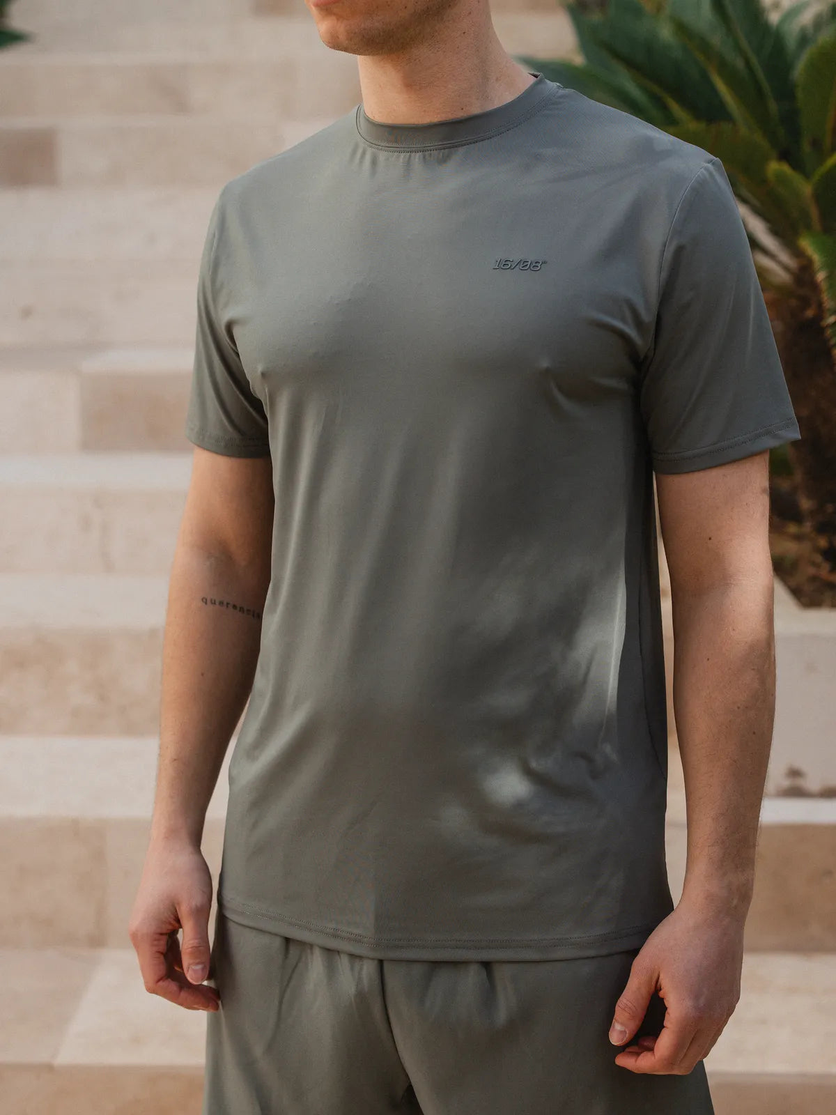 Olive Basic Sport T-shirt