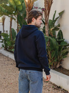 Navy Eivissa Oversized Vest