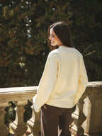 Butter Yellow Raglan Longsleeve T-shirt