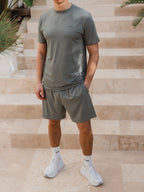 Olive Basic Sport Short