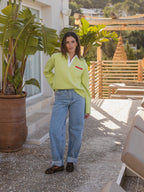 Knitted Amor Oversized Polo